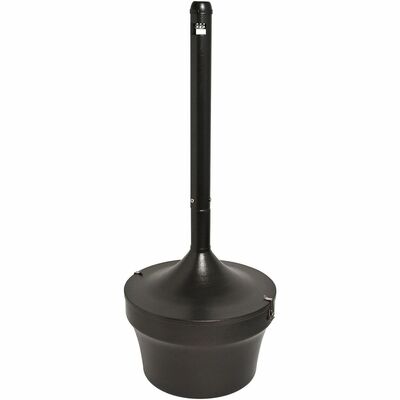 Genuine Joe GJO58892 4.25 Gal Fire-safe Smoking Receptacle, 4.25 gal Capacity, Fire-Safe, Powder Coated, Weather Resistant, Handle, Sturdy, Durable, Long Lasting, Bronze