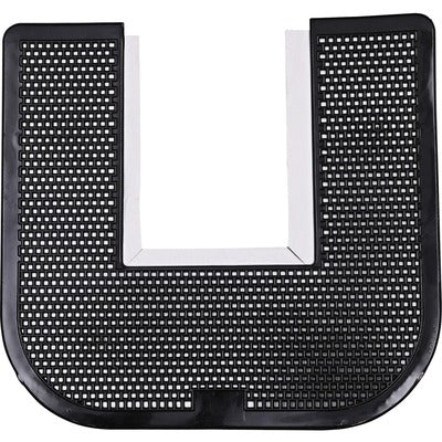 Genuine Joe GJO58331CT Deodorizing Commode Mat, Black, 6/Carton