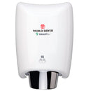 World Dryer SMARTdri(TM) K-974 Hand Dryer, White Aluminum, 110-120V, Updated Part Number: K-974A2