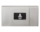Foundations 200-EH-04 Ultra Horizontal Baby Changing Station (EZ Mount Backer Plate Included), Black / Metallic