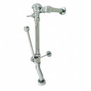 Zurn Z6011AV-HET-BWN AquaVantage AV Exposed Manual Diaphragm Flush Valve-1.28 gpf, Bedpan Washer Assembly, Grab Bar, 26-1/2” Rough-in