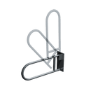 ASI 3551 Swing Up Grab Bar (1-1/2" O.D) Smooth - Surface Mounted