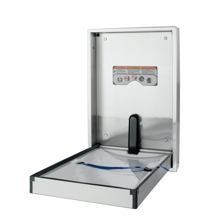 Foundations (The Sova Company) Recessed Full Stainless Steel Changing, Updated Part Number: 35VR0006