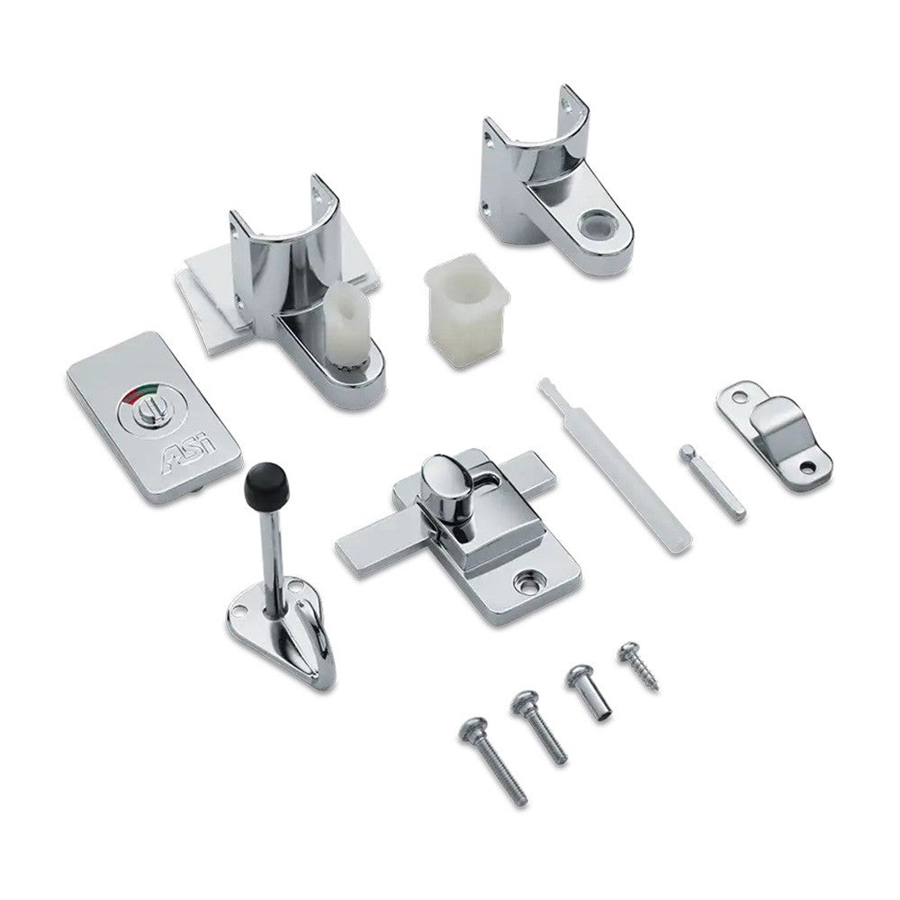 ASI Global 408513513 Door Hardware Kit, Powder Coated Metal, Int