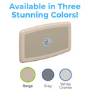 Koala Kare KB200-00 Horizontal Baby Changing Station, Wall-Mounted, Cream, Updated Part Number: KB300-00
