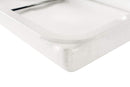 Foundations 200-EH-04 Ultra Horizontal Baby Changing Station (EZ Mount Backer Plate Included), Black / Metallic