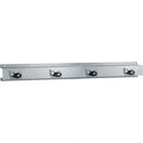 ASI 8215-4 Commercial Mop And Broom Rack, Stainless Steel