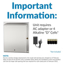 Bobrick B-29744 Automatic Commercial Paper Towel Dispenser, Semi-Recessed-Mounted, Stainless Steel