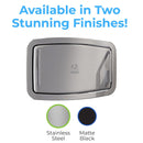 Koala Kare KB310-SSRE Horizontal Stainless Steel Recessed-Mounted Baby Changing Station