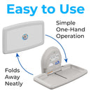 Koala Kare KB200-05 (now KB300-05) Horizontal Baby Changing Station, Wall-Mounted, White Granite, Updated Part Number: KB300-05