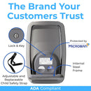 Koala Kare KB311-SSRE Vertical Stainless Steel Recessed-Mounted Baby Changing Station