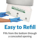 Bobrick B-4221 Commercial Toilet Seat Cover Dispenser, Surface-Mounted, Stainless Steel