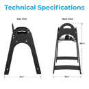 Koala Kare Designer High Chair (Black) High Chair - KB105-02