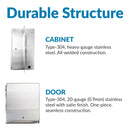 Bobrick B-29744 Automatic Commercial Paper Towel Dispenser, Semi-Recessed-Mounted, Stainless Steel