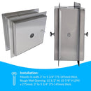 Bobrick B-505 Recessed Specimen Pass-Thru Cabinet