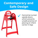 Koala Kare Designer High Chair (Red) Knockdown High Chair - KB105-03-KD