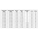 Bradley Elvari (24 x 36) Frameless LED Mirror, 7B1-5024360, 24"W X 36"H