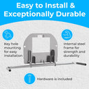 Koala Kare KB200-01 Horizontal Baby Changing Station, Wall-Mounted, Grey, Updated Part Number: KB300-01