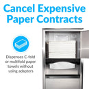 Bobrick B-369 Combination Commercial Paper Towel Dispenser/Waste Receptacle, Recessed-Mounted, Stainless Steel