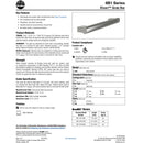 Bradley Elvari Series Grab Bar Oval, Stainless Satin, 48" - 8B1-0014800