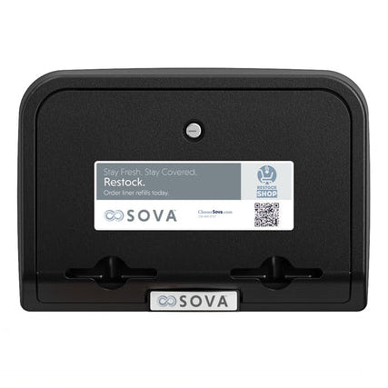 Foundations (The Sova Company) 300-LD-02 Elements Disposable Liner Dispenser, Black, Updated Part Number: 95XS0502