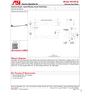 ASI 0755-Z18 Towel Bar 30"Length, Surface-Mounted, Round, Chrome Plated Zamak