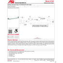 ASI 159 Security Grab Bar - 18"L - Front Mount