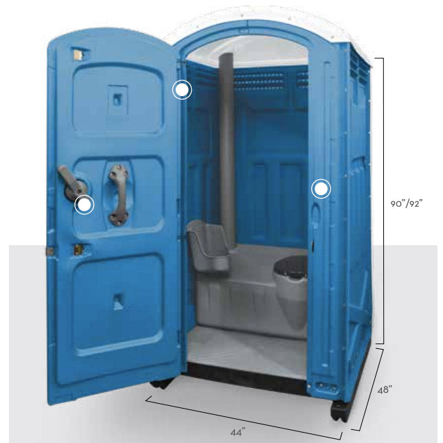 Satellite Axxis Portable Restroom