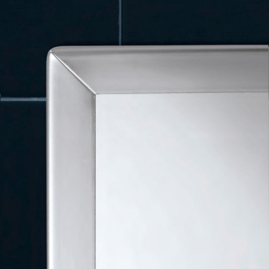 Bobrick B-165-1830 (18 x 30) Channel-Frame Mirror - 18" W x30" H
