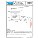 Bobrick B-9806x48 Straight Grab Bar - 48" Length