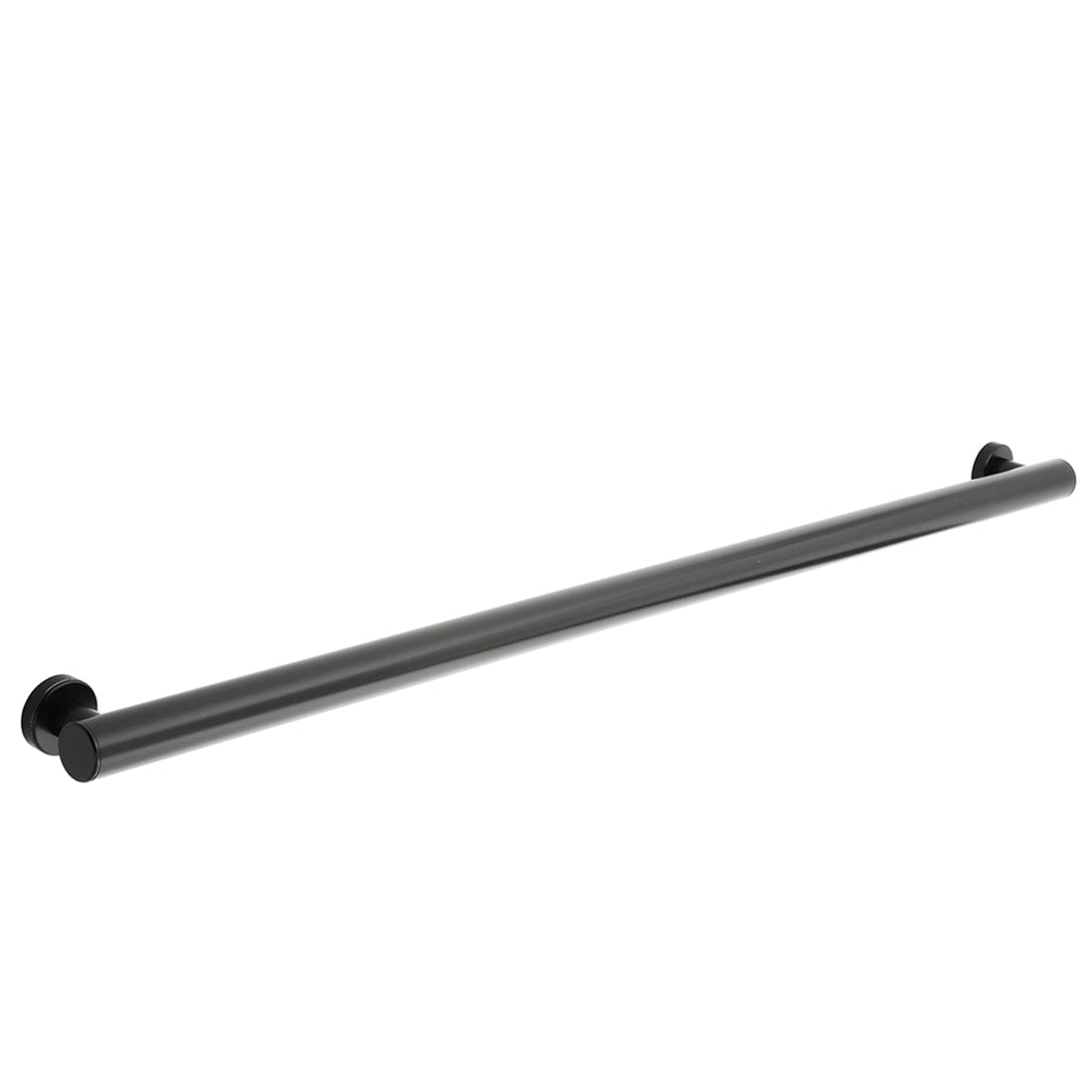 Bobrick 9806x48.MBLK Straight Grab Bar - 48" Matte Black Finish