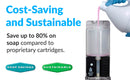 Bobrick B-2012 Commercial Automatic Soap Dispenser, Wall-Mounted