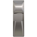 Bradley 2A05-1036 Combination Paper Towel Dispenser/Waste Receptacle, Semi-Recessed-Mounted, Stainless Steel