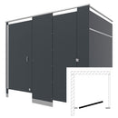Bradley Toilet Partition (Phenolic) 1 In Corner (36" W x 61-1/4" D) IC33660-PBC