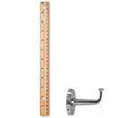 Bobrick B-2116 Commercial Clothes & Robe Hook, Bronze w/ Satin Finish