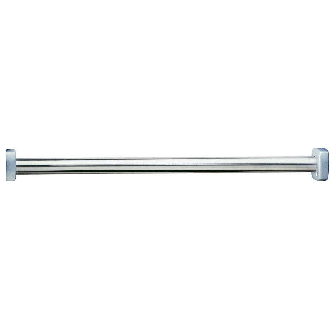 Bobrick B-6047x48 Heavy-Duty Shower Curtain Rod, 48" Length, Stainless Steel