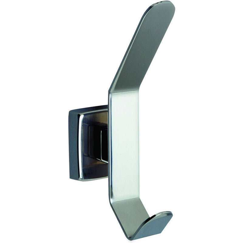 Bobrick B-6827 Commercial Heavy-Duty Hat & Coat Hook, 2" W x 6-1/2" H x 3-1/16" D, Stainless Steel w/ Satin Finish