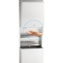 Bobrick B-3974 Automatic Combination Commercial Paper Towel Dispenser/Waste Receptacle, Recessed-Mounted, Stainless Steel