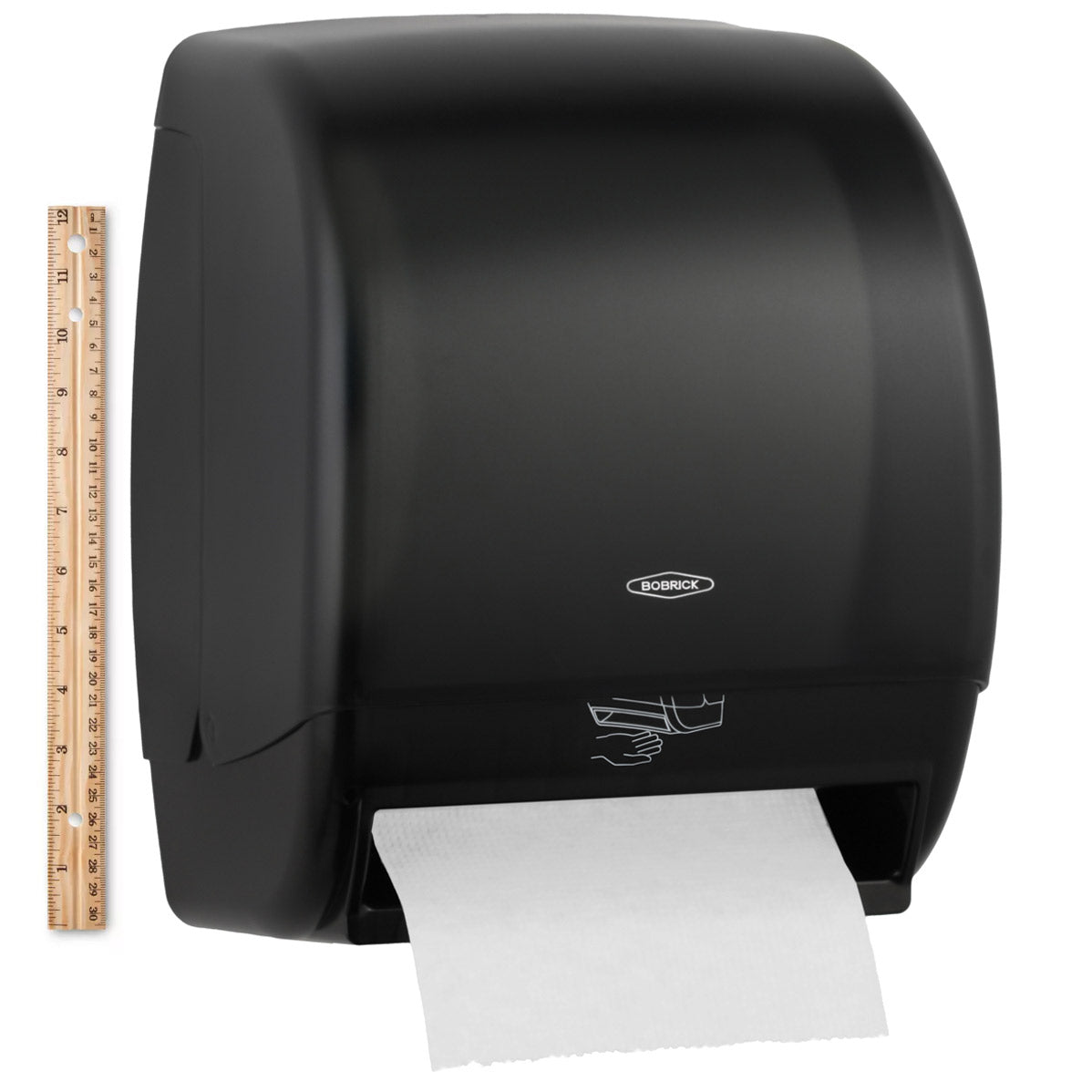 Bobrick B-72974 Automatic Commercial Paper Towel Dispenser, Surface-Mounted, Plastic