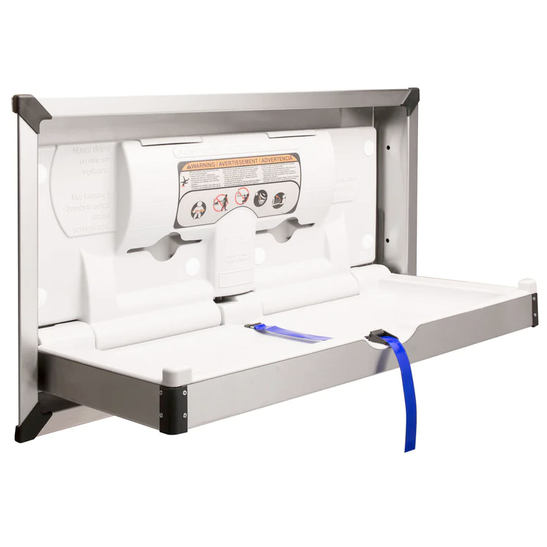Bradley 962-00 Baby Changing Station (Recessed) Stainless Steel