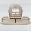 Koala Kare KB200-00 Horizontal Baby Changing Station, Wall-Mounted, Cream, Updated Part Number: KB300-00