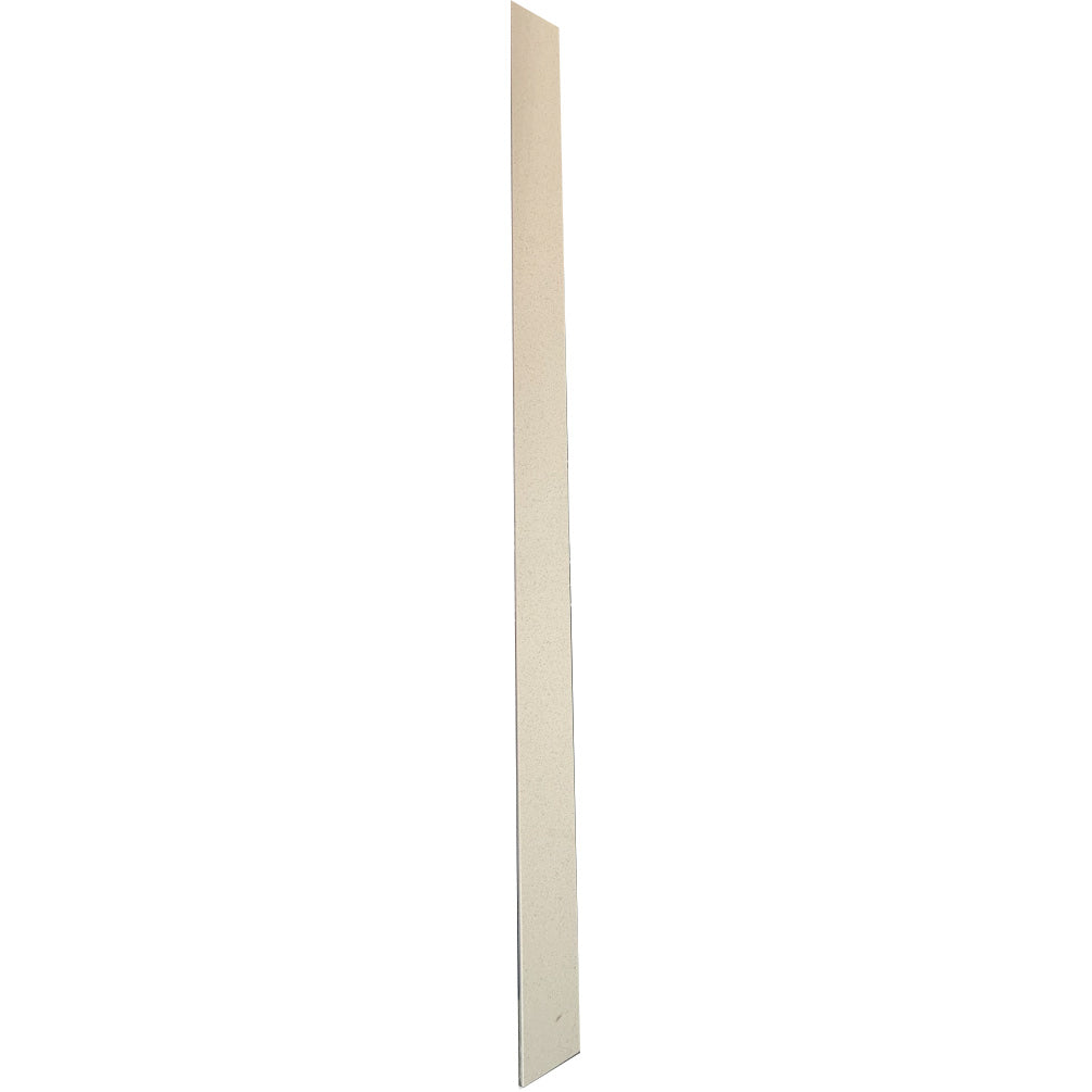 Bradley P482-04 Toilet Partition Pilaster, 4"W x 82"H, Plastic