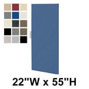 Bradley (Plastic) Stall Door (22"W x 55"H) Greenguard - P490-22 - Toilet Partition Door