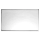 Bobrick B-165 4836 (48 x 36) Commercial Restroom Mirror, Channel Frame, 48"W x 36" H