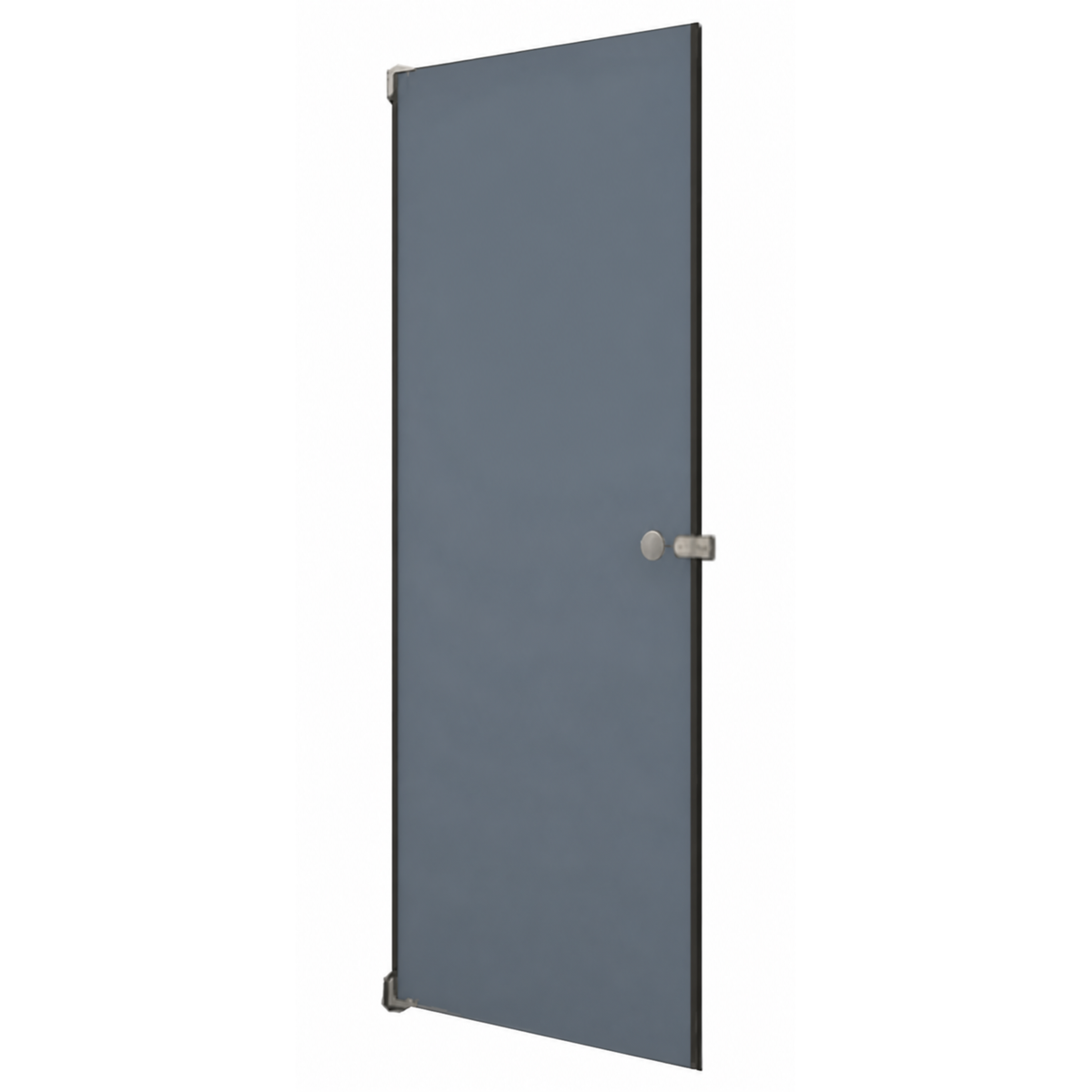 Hadrian (Metal) Stall Door (34" x 58") Powder Coated Metal, Includes 601010 Chrome B/F Out-Swing Hardware Kit - 510034