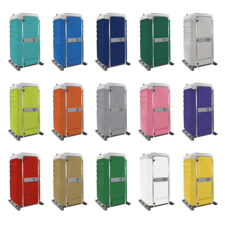 PolyJohn Fleet Portable Restroom w/ Recirculating Flush and Sink
