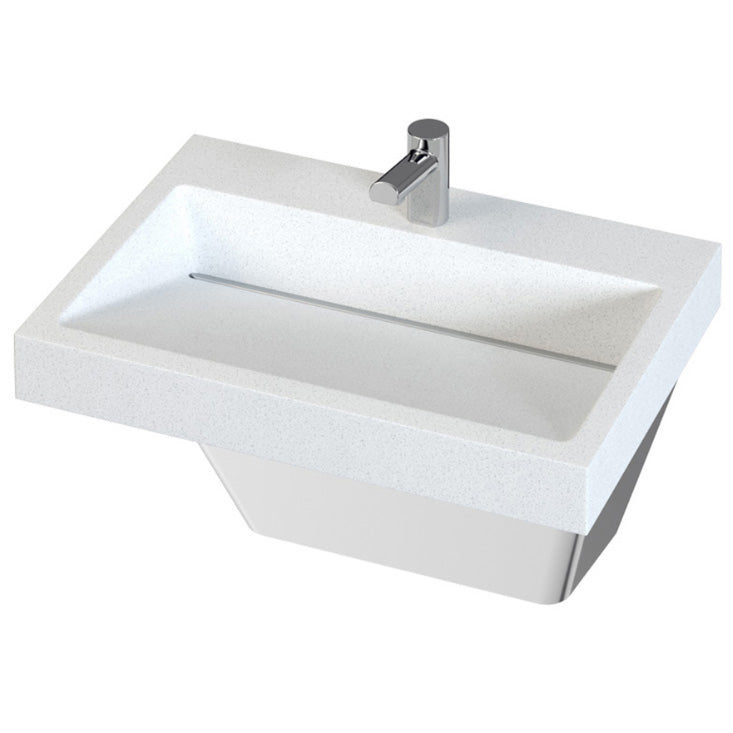 Bradley Verge LVAD1 one-station hand wash sink