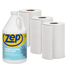 MOBI Starter Kit Liquid Hand Soap and Paper Towel Rolls