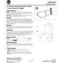 Bradley 8370-107000 BX-SWING UP GRAB BAR- 1-1/4" OD- 30" LONG- SATIN FINISH