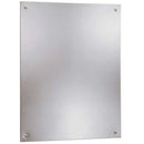 Bobrick B-1556 1830 (18 x 30) Frameless Mirror 18"W x 30"H